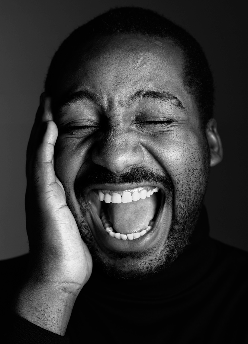 8x10 black and white portrait by Benoit Malphettes